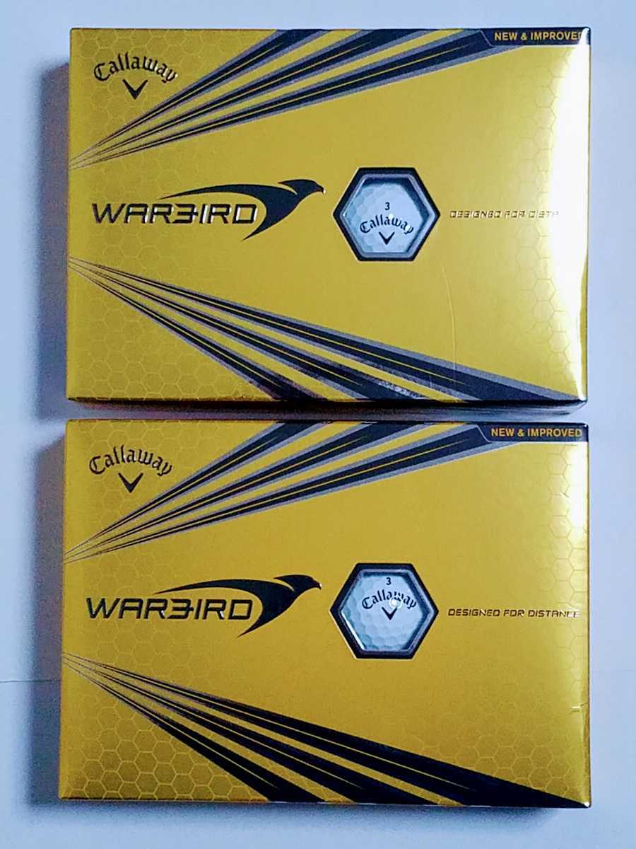 限定セール，人気SALE ２ダース 24個 キャロウェイ ウォーバード ホワイト 2017年モデル Callaway WARBIRD ゴルフ ボール(2ダース)｜売買されたオークション情報、yahooの商品情報をアーカイブ公開 - オークファン ボール