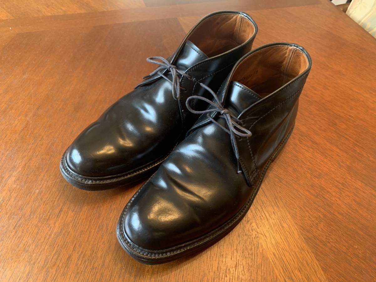 美品】Alden オールデン コードバン チャッカブーツ D 8.5 1340 