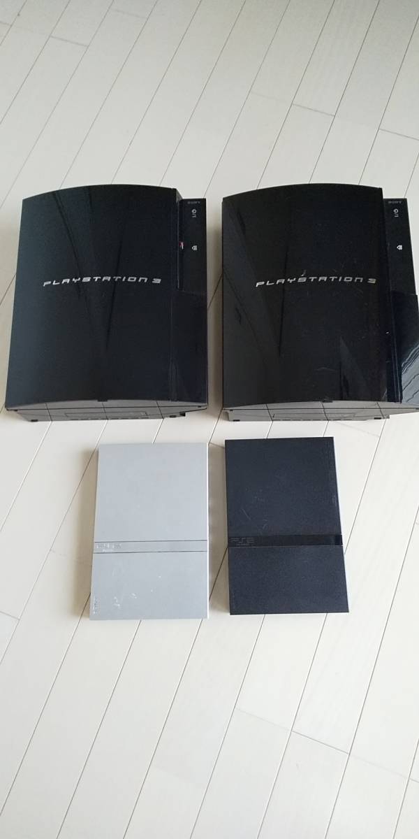 本物保証，人気SALE ジャンク品 SONY プレステ PS３ PS２ ４台セット(PS3本体)｜売買されたオークション情報、yahooの商品情報をアーカイブ公開 - オークファン PS3本体