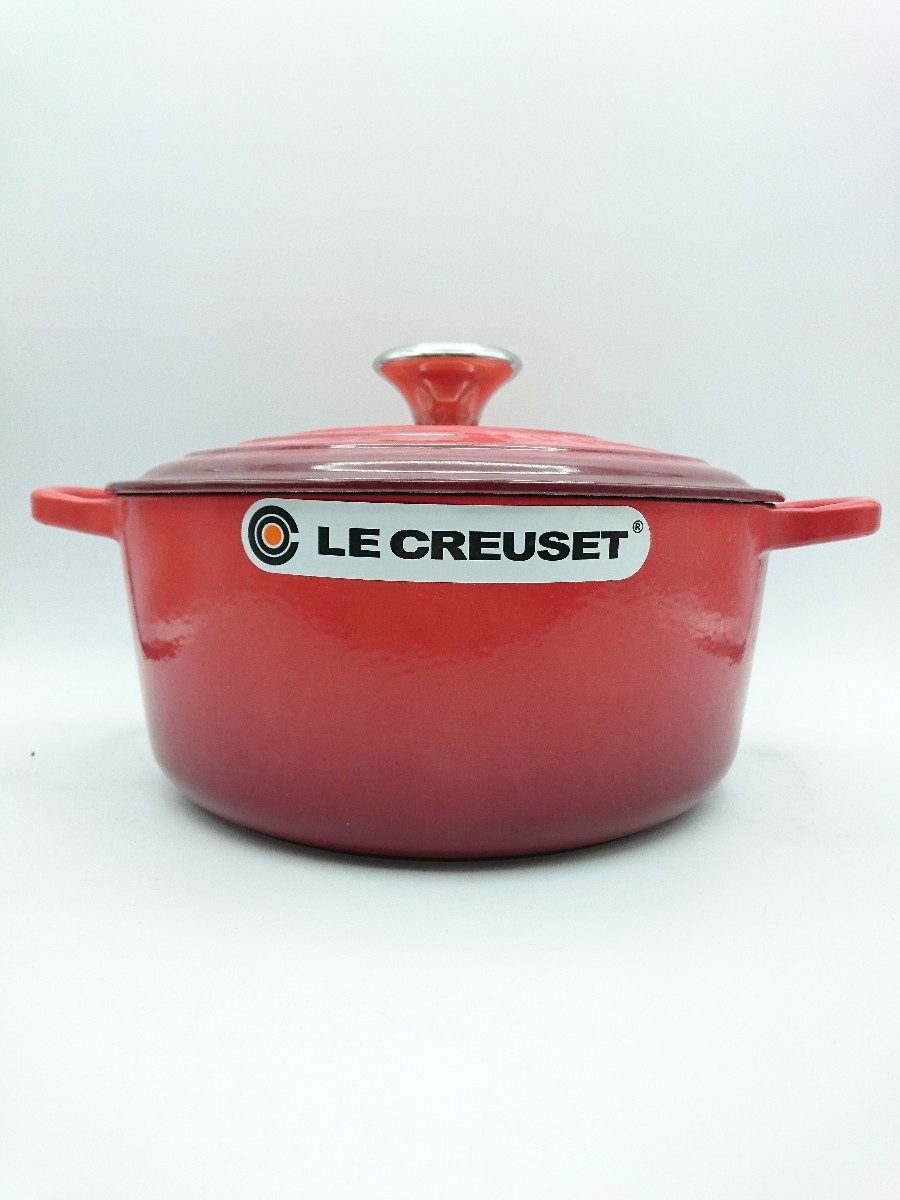 LE CREUSET◇ルクルーゼ/鍋/サイズ:24cm/RED 【公式通販】