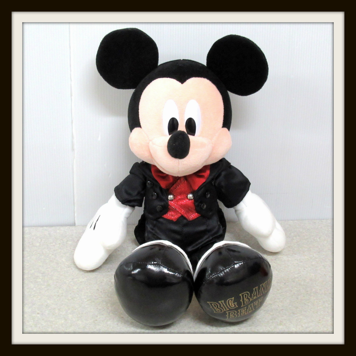 ビッグバンドビート ミッキー ミニー BBB ぬいぐるみバッジ ぬいぐるみ 