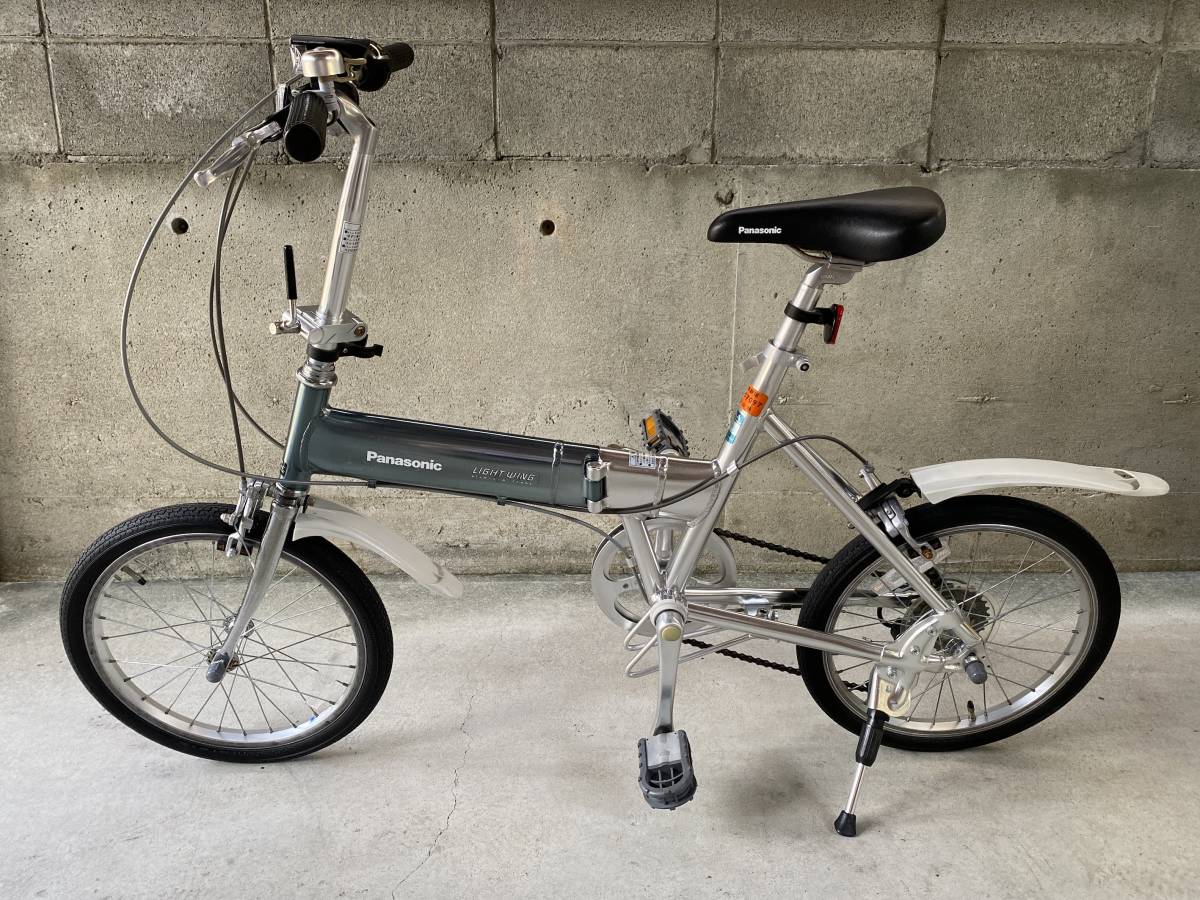 正規品，大得価 折りたたみ自転車 Panasonic LIGHT WING ライトウイング B-TW872A 和歌山市内コンビニPにて手渡し限定 機関良好 屋内保管車(18インチ～)｜売買されたオークション情報、yahooの商品情報をアーカイブ 18インチ～