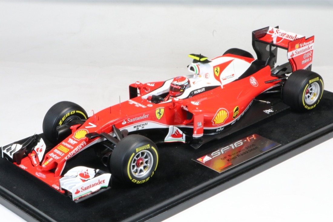 LS18F105 ルックスマート 1/18 フェラーリ SF16-H バーレーンGP 2016 K