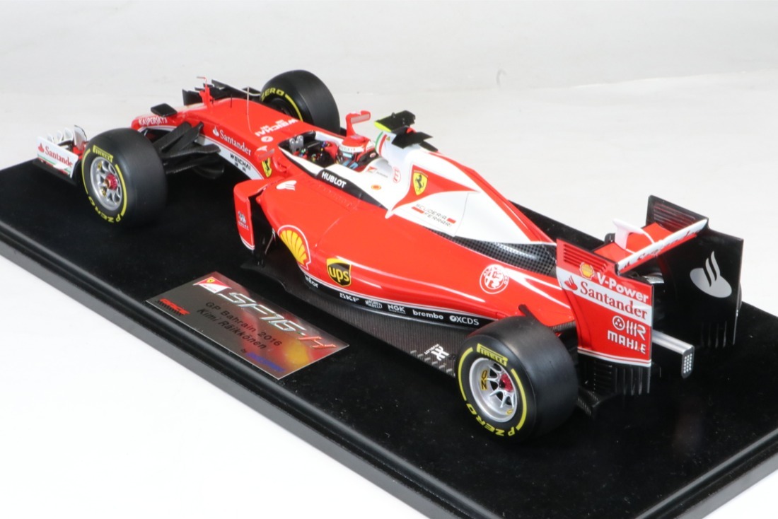 LS18F105 ルックスマート 1/18 フェラーリ SF16-H バーレーンGP 2016 K