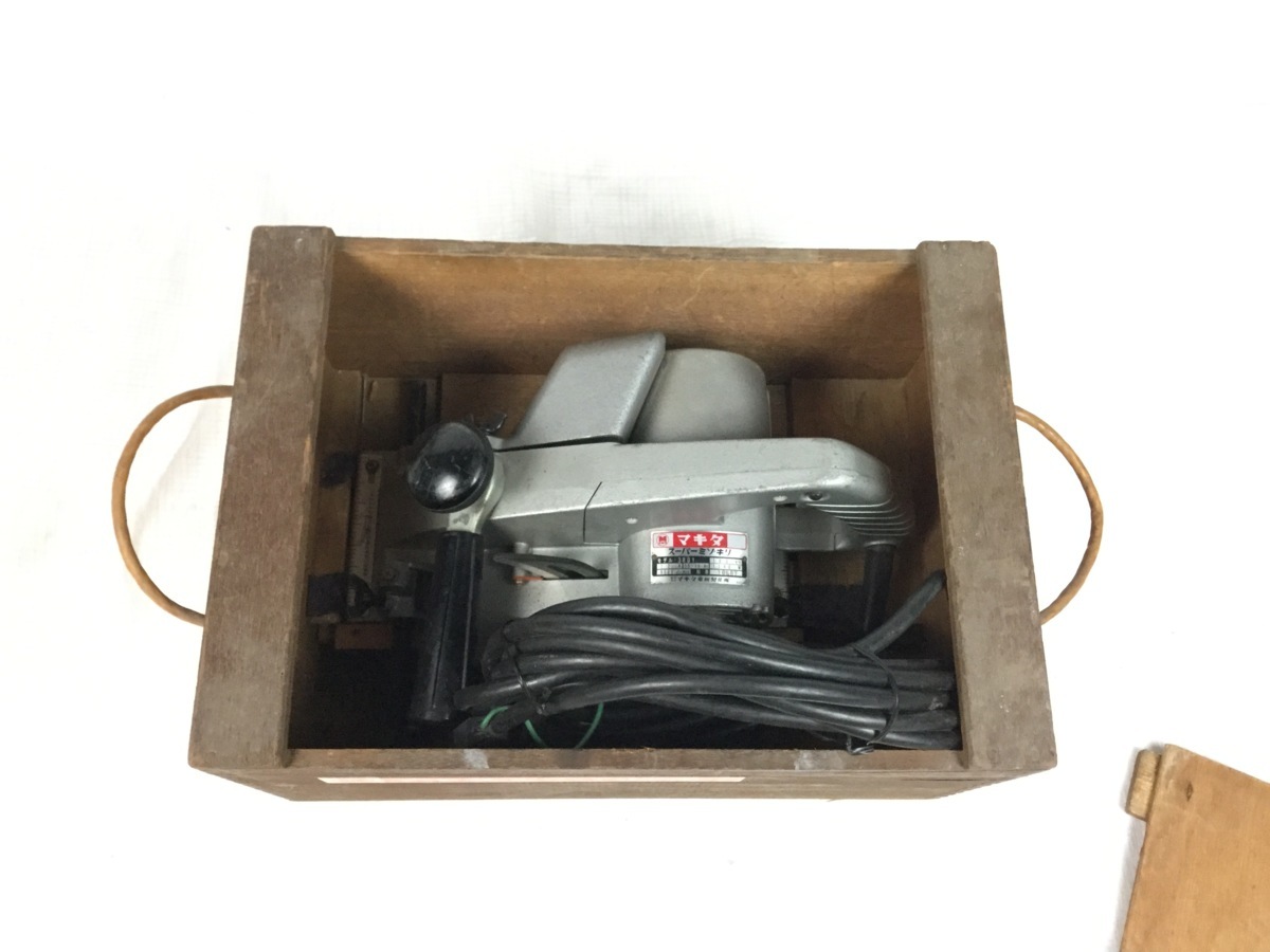 送料無料☆彡木箱付き♪】makita マキタ スーパーミゾキリ モデル3801