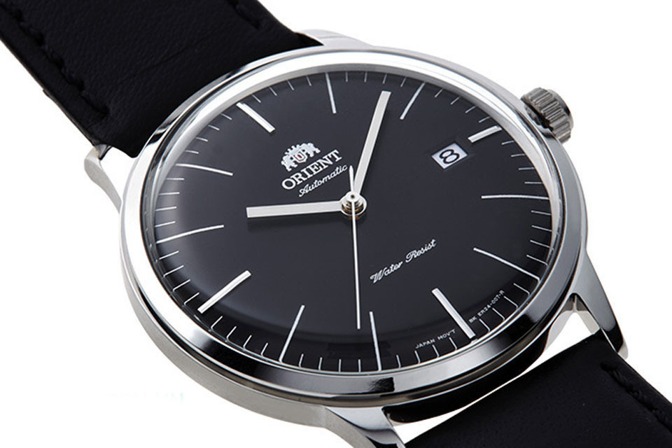 【1円】【日本未発売】新品正規品オリエントORIENTアンティークレザー革ビジネス自動巻き男性用メンズ腕時計レトロ黒_3