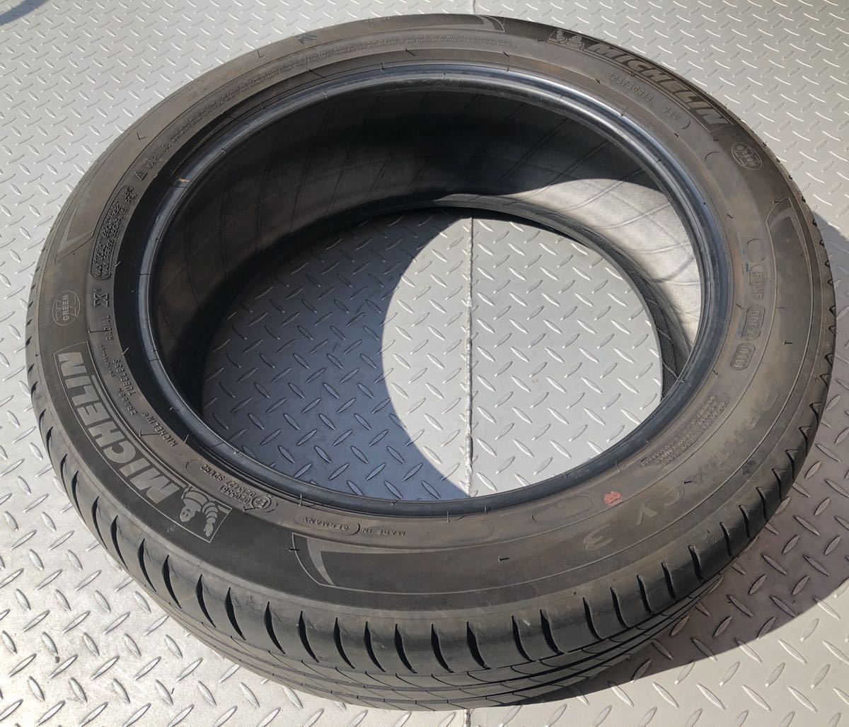 大得価，送料無料 1本 225/50R18 ミシュラン プライマシー 3 