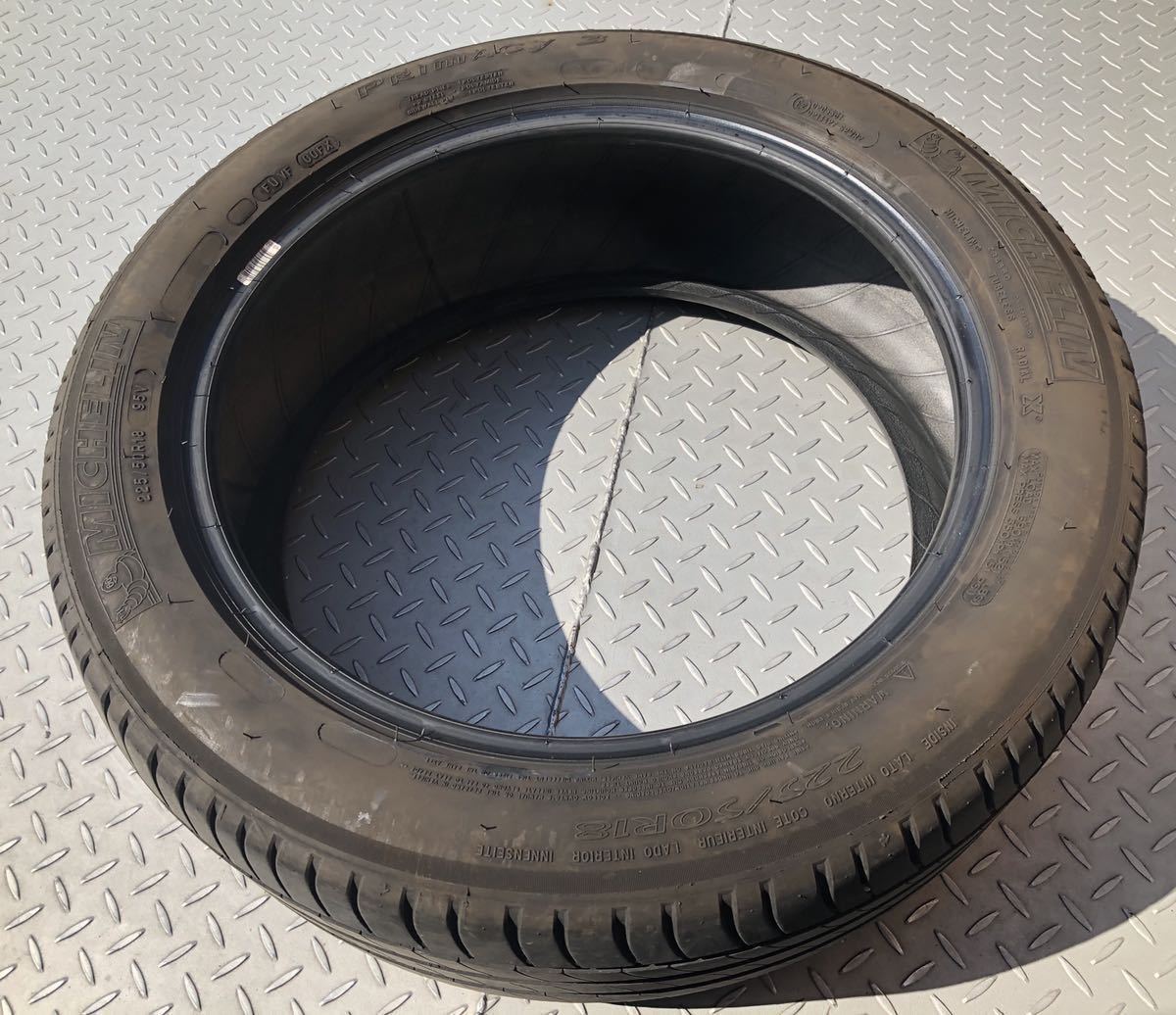 大得価，送料無料 1本 225/50R18 ミシュラン プライマシー 3 