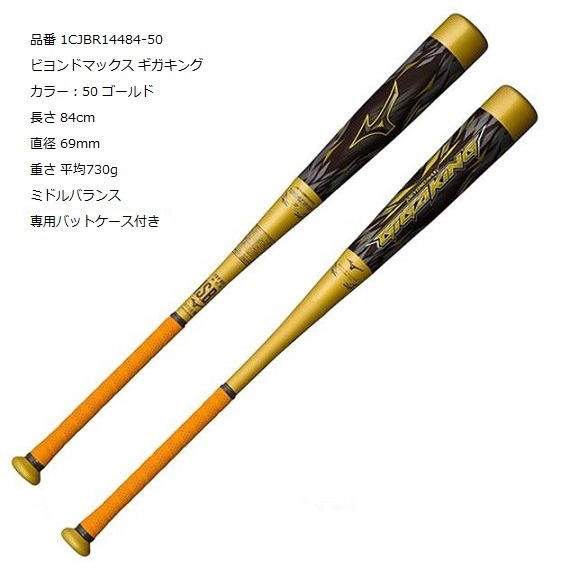 ☆ミズノ ビヨンドマックス ギガキング 1CJBR14484-50、84cm 平均730g 