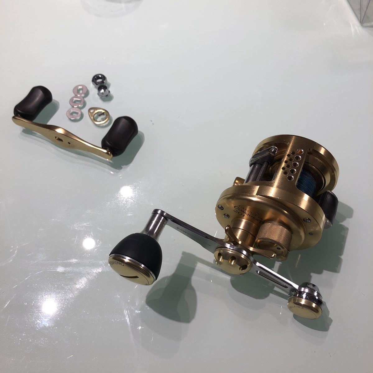シマノ 0 カルカッタコンクエスト カルカッタ シマノ(SHIMANO) コンクエスト | (左) 1 201HG 新品 201の通販 SHIMANO DC LEFT キャスターハウス