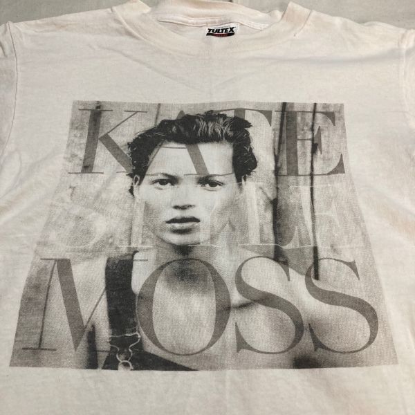 KATE MOSS ケイトモス フォトTシャツ ヴィンテージTULTEXタグ / モデル 