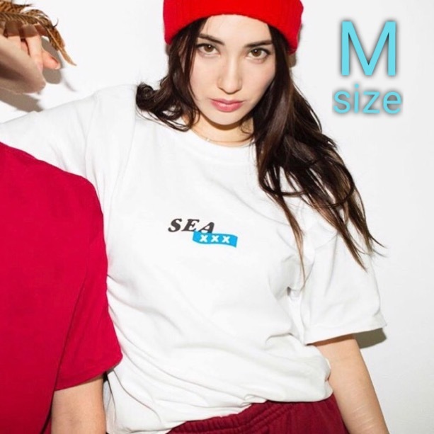 Mサイズ GOD SELECTION XXX × WIND AND SEA circle Tee White Medium / ウィンダンシー 半袖Tシャツ 白 ホワイト 新品未使用 送料無料