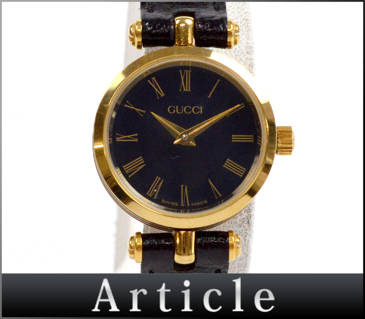 87239□電池交換済 GUCCI グッチ/ レディースウォッチ 腕時計