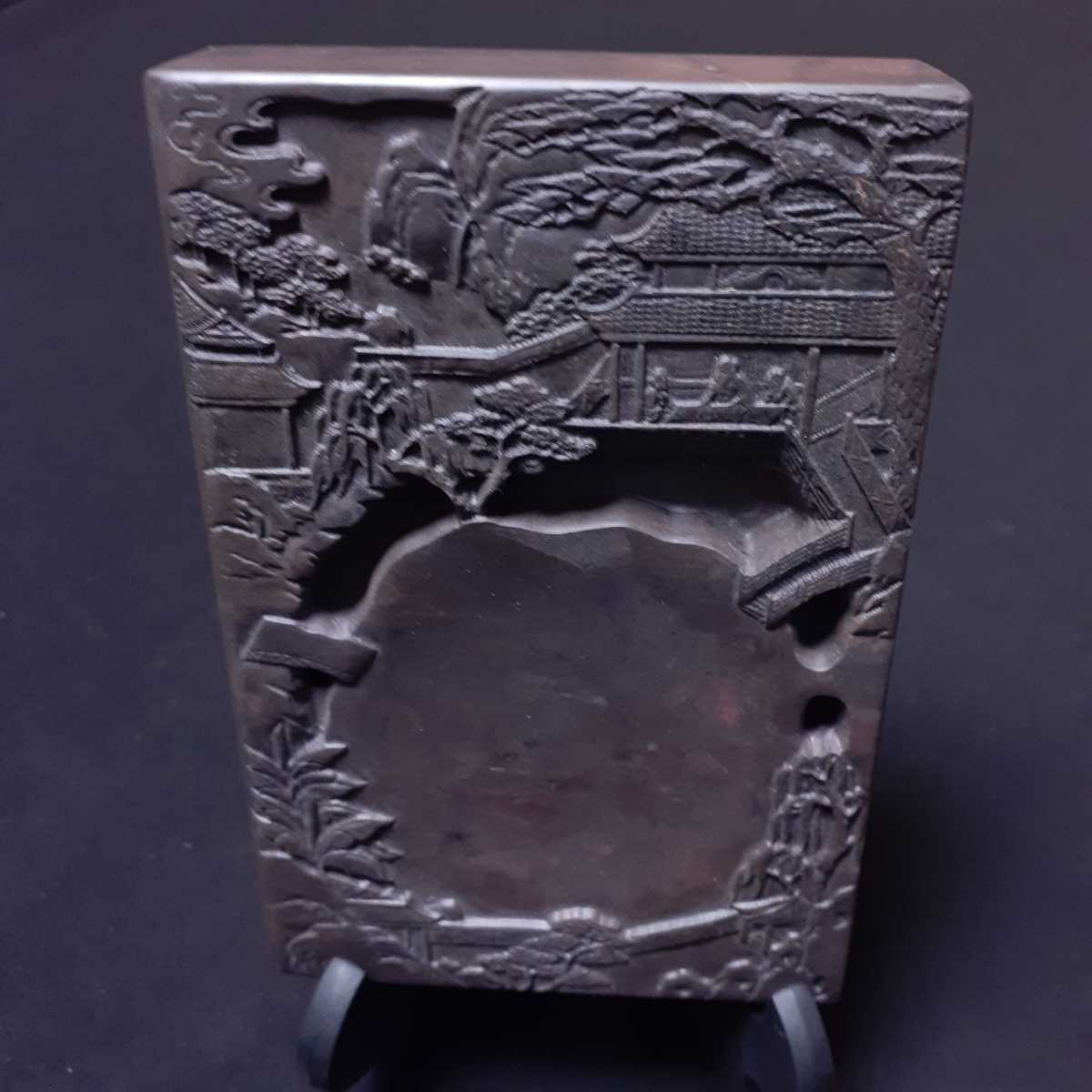 端溪硯 老坑 水巖 大西洞 金綫 青花 書道用品 端渓硯 骨董 端溪硯 老坑