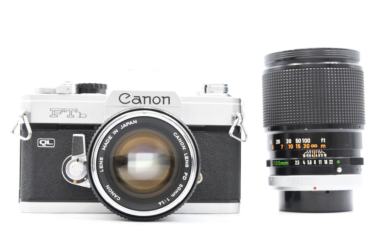 カメラ Canon FD 50mm f1.4 単焦点レンズ 2本セット