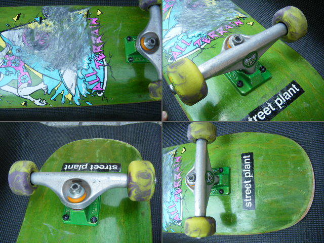 Street Plant スケボー Deck デッキ デッキ（スポーツ・アウトドア）の通販 Skateboard plant street | x FLIP フリップ PRO DECK リップン