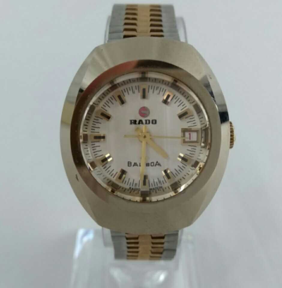 ラドー バルボア RADO 自動巻き BALBOA 稼働 ゴールド 腕時計 メンズ 時計 0 - カットガラス 超硬 グレート 中古の通販