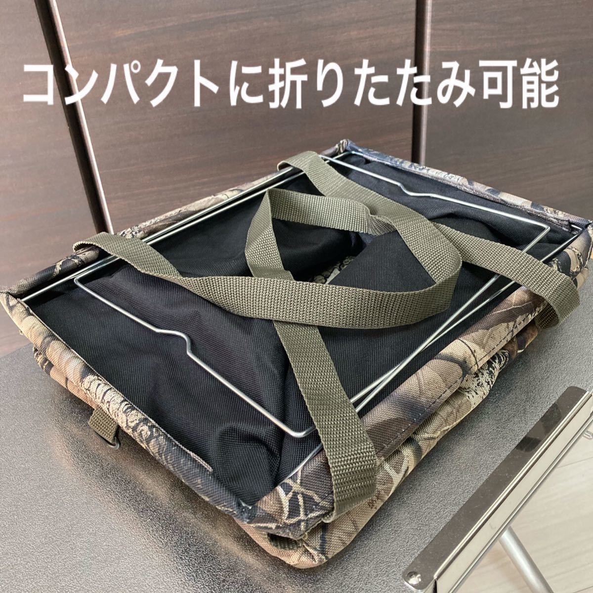 リアルツリー 迷彩 キャンプ コンテナ カモフラ 新品 薪入れ ケース ボックス | シェルフコンテナ キャンプ用GEARコンテナ Oregonian リアルツリーセット チェア (72: