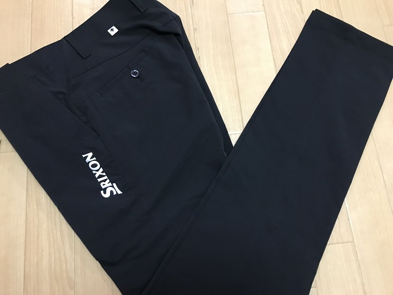 100%新品，定番人気 SRIXON スリクソン ストレッチ ロングパンツ RGMNJD08 BK00 ８５(84cm～)｜売買されたオークション情報、yahooの商品情報をアーカイブ公開 - オークファン パンツ、スラックス