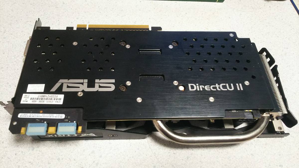 【中古 動作確認済み、ただしファンは故障】グラフィックボード GeForce GTX970 4GB(ASUS STRIX-GTX970-DC2OC-4GD)_3