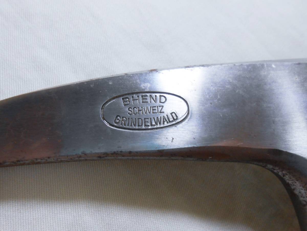 公式アンティーク家具ラフジュ工房商品詳細ページALF GRINDELWALD BHEND(ベント - メルカリ ピッケル ベント BHEND SCHWEIZ ゆ*ん様 アンティーク木製ピッケル ◇[C21]BHEND ベントピッケル Grindelwald 全長約75.5cm Boho