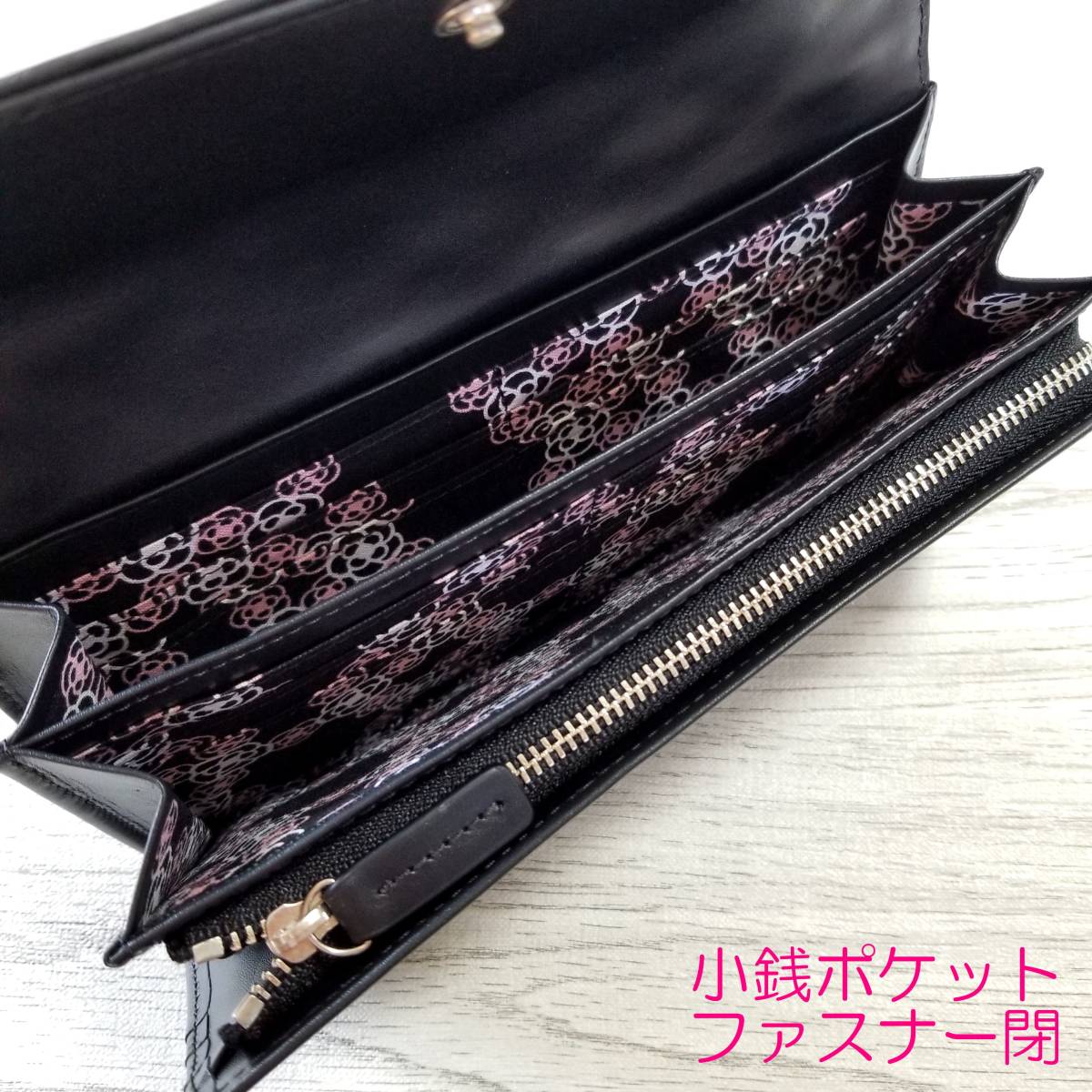 送料無料】新品◇CLATHAS クレイサス◇本革 長財布 フラップ長財布
