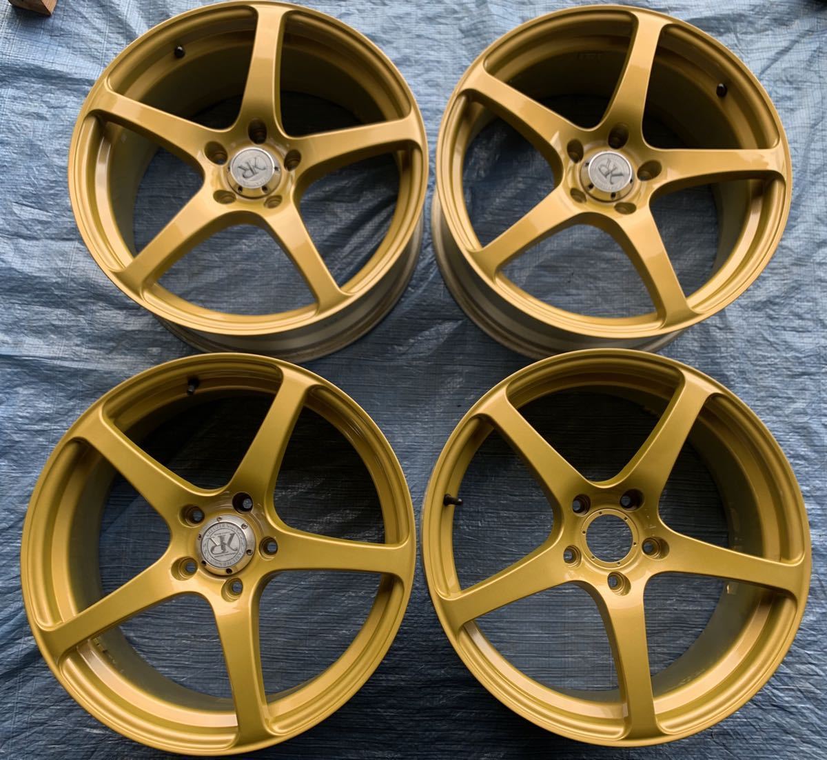 KREUZER SERIES Ⅴ KR クロツァーV 114.3 5穴 7.5J×18 +45 