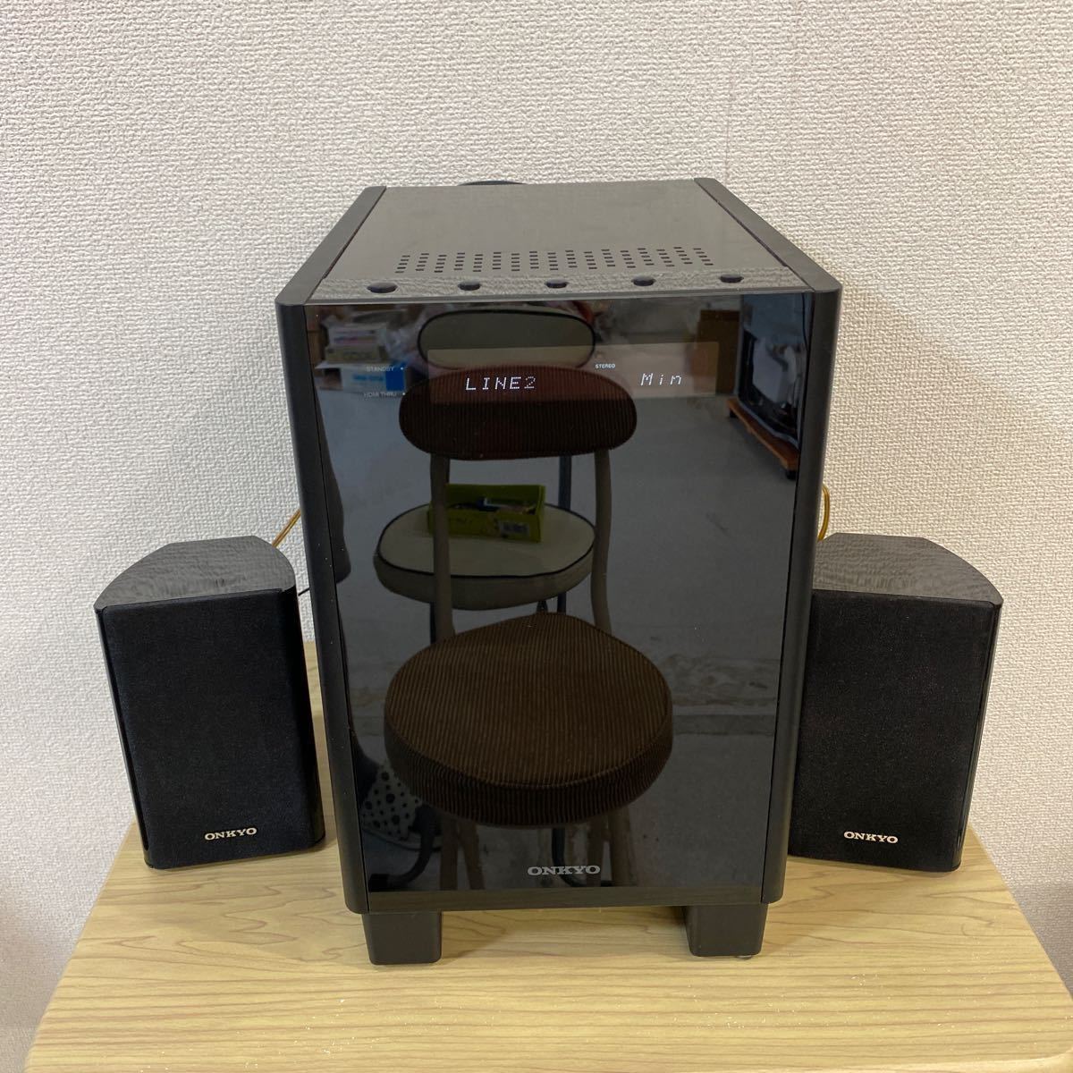 HN87 ONKYO オンキョー サラウンドセット HTX-22HDXPAW / HTX-22HDXST リモコン/説明書付き_2