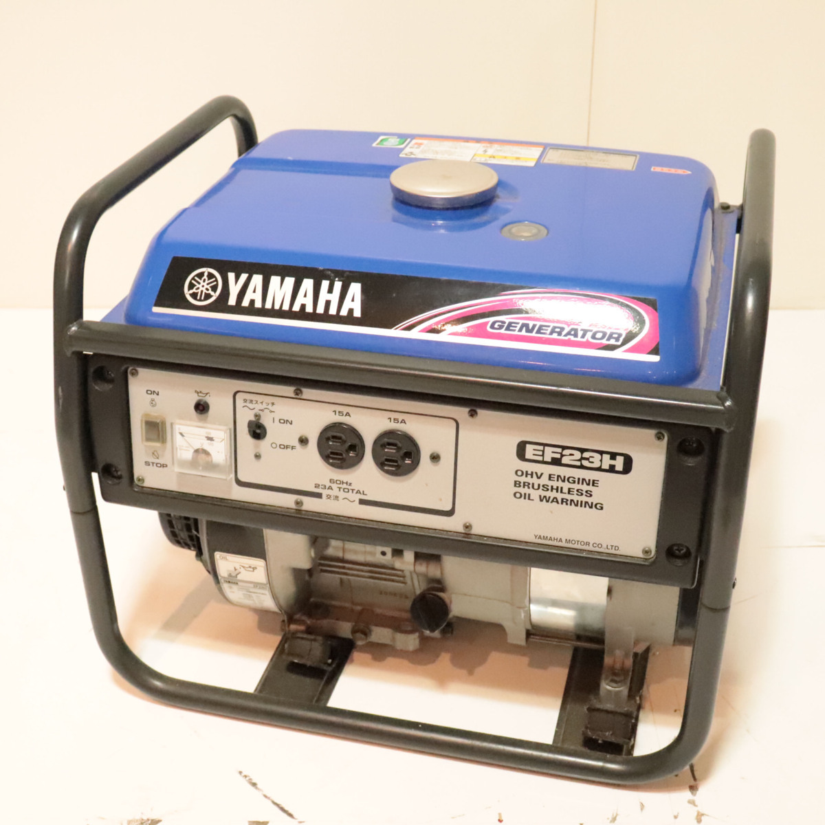 爆買い，豊富な 名古屋支店 発送不可 直接引取限定 YAMAHA ヤマハ 発電機 EF-23H 60Hz GENERATOR 動作未確認 ジャンク(発電機)｜売買されたオークション情報、yahooの商品情報をアーカイブ公開 - オークファン 発電機