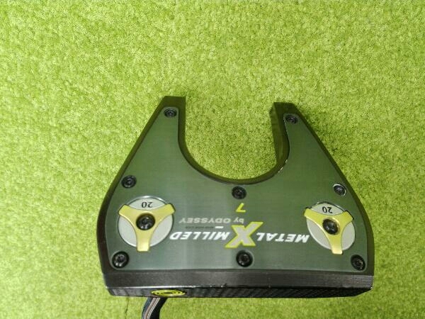  パター Odyssey METAL X MILLED ＃7 オデッセイ(オデッセイ)｜売買されたオークション情報、yahooの商品情報をアーカイブ公開 - オークファン 男性右きき用