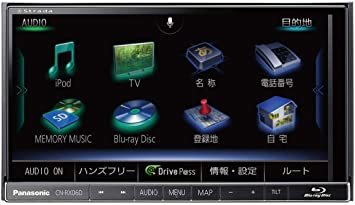 7インチ地図更新&Blu-ray付 パナソニック カーナビ ストラーダ 7型 CN