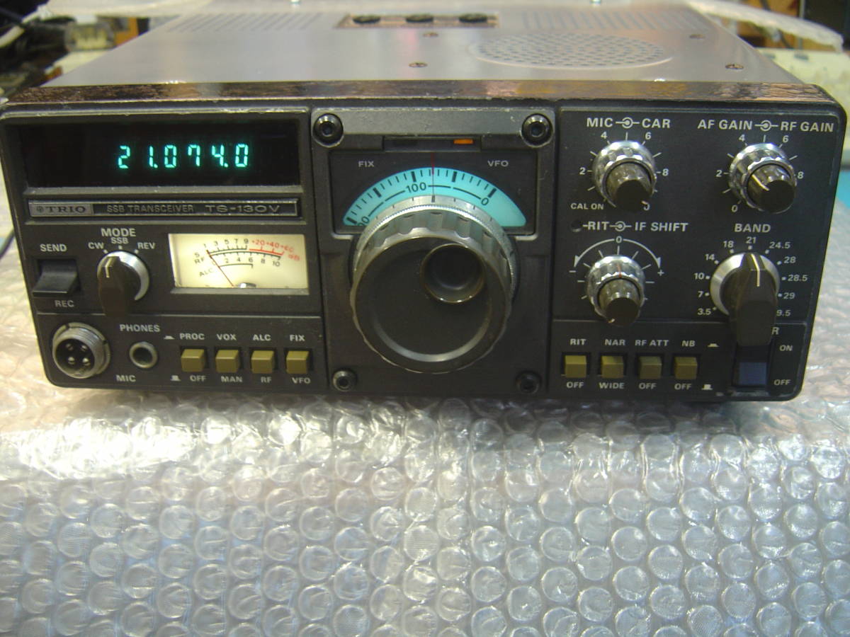 TORIO TS-130V HFトランシーバー RigPix Database - Kenwood/Trio - TS
