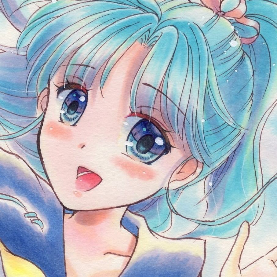 手描きイラスト☆ぼたん～セーラー服～☆【B5】☆幽遊白書同人