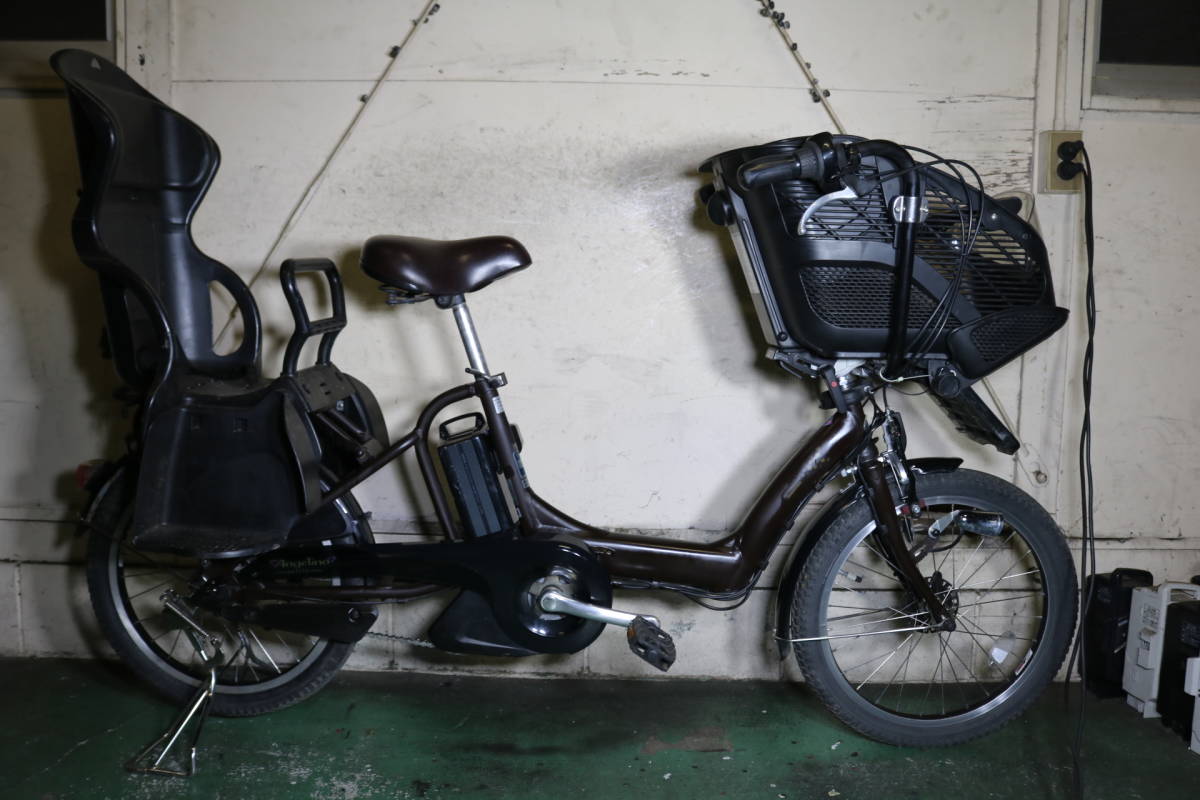  現行 ブリヂストン アンジェリーノプティットe A20L14 20インチ リチウム8.7AH 3段 LED無光沢GREENブラウン色系(電動アシスト自転車)｜売買されたオークション情報、yahooの商品情報をアーカイブ公 電動アシスト自転車