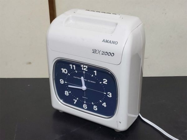 廉価 [714-17]中古 AMANO アマノ BX2000 タイムレコーダー オフィス