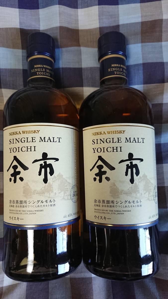 本物保証，新作 シングルモルト 余市 700ml&times;2本セット(日本)｜売買されたオークション情報、yahooの商品情報をアーカイブ公開 - オークファン 日本