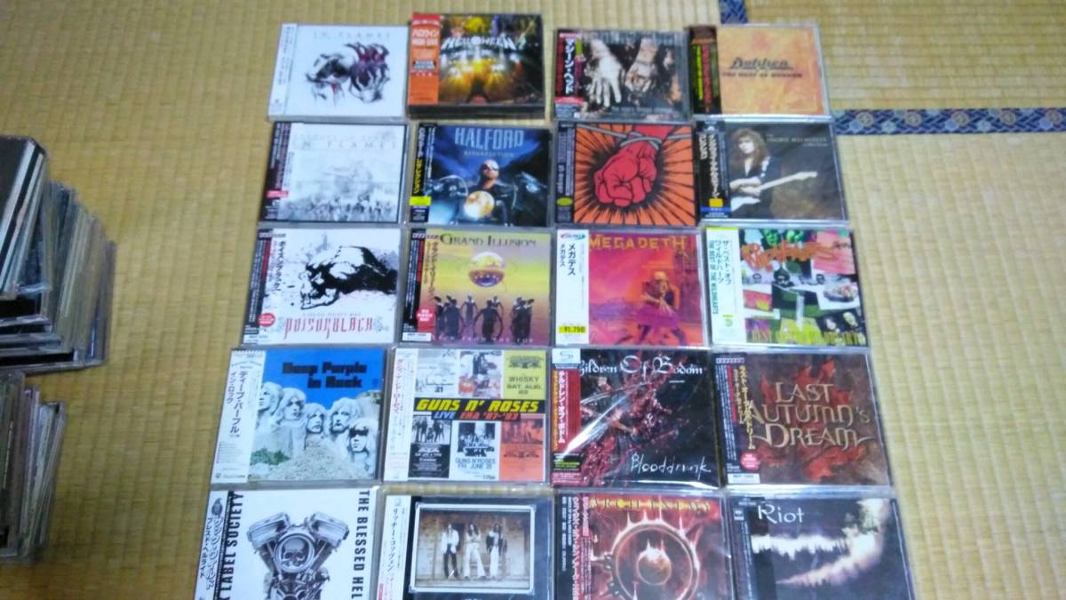 通販直営 メタル・ハードロック系CD まとめて55枚セット 帯付・帯無