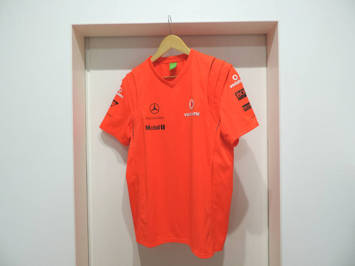 【安い，大人気】 マクラーレン 2008年 支給品 非売品 Tシャツ L 品 ヒューゴボス製(F1)｜売買されたオークション情報、yahooの商品情報をアーカイブ公開 - オークファン F1