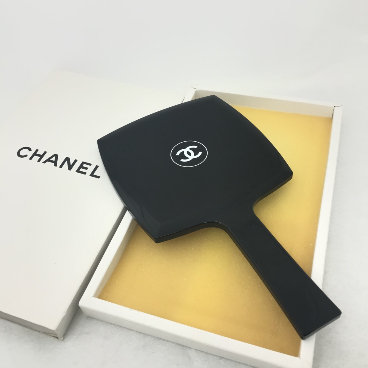 美品シャネル/CHANEL 鏡 手鏡 ハンドミラー ココマーク 非売品