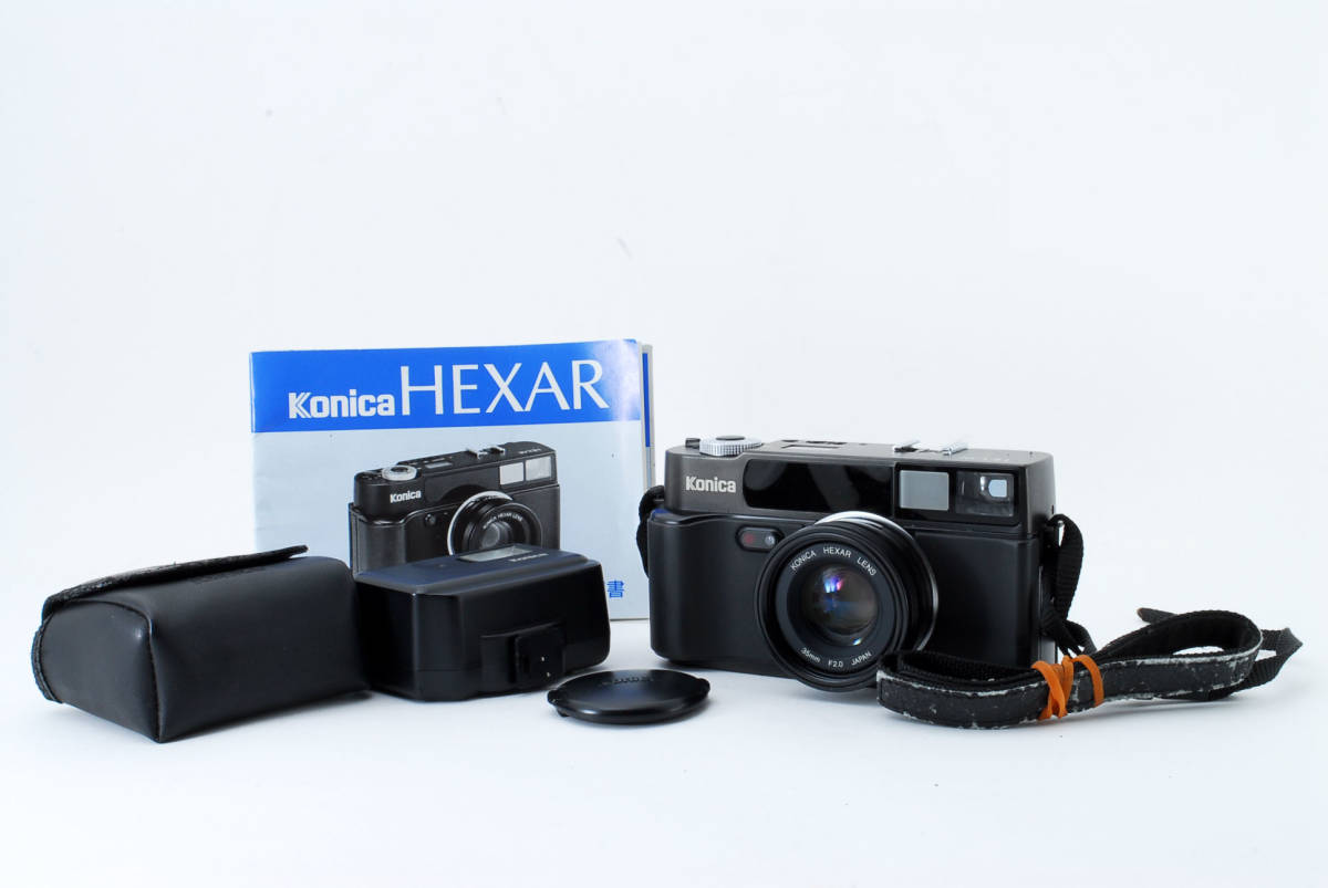 値下げ！ 人気のカメラ！ Konica コニカ HEXAR &frasl; HEXAR LENS 35mm