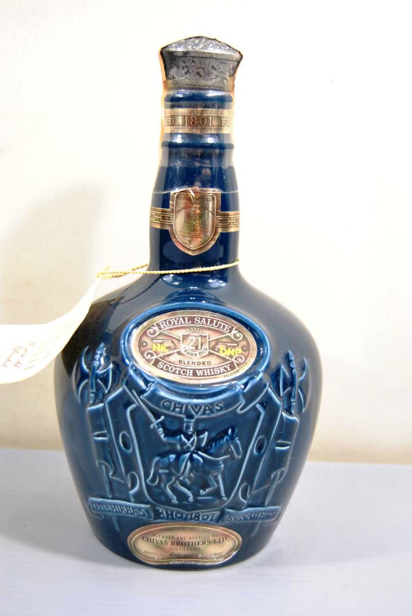 本物保証，定番人気 洋酒 未開栓 ROYAL SALUTE ロイヤルサルート 21years old 陶器ボトル 700ml 管理：1893 難あり(スコッチ)｜売買されたオークション情報、yahooの商品情報をアーカイブ公開 - オークファン スコッチ
