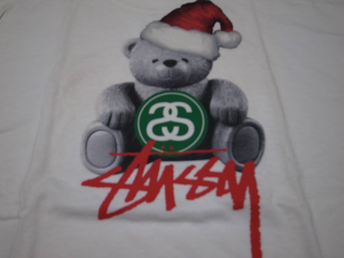 激レア・稀少☆STUSSY ステューシー☆2002 クリスマス限定 サンタくま 