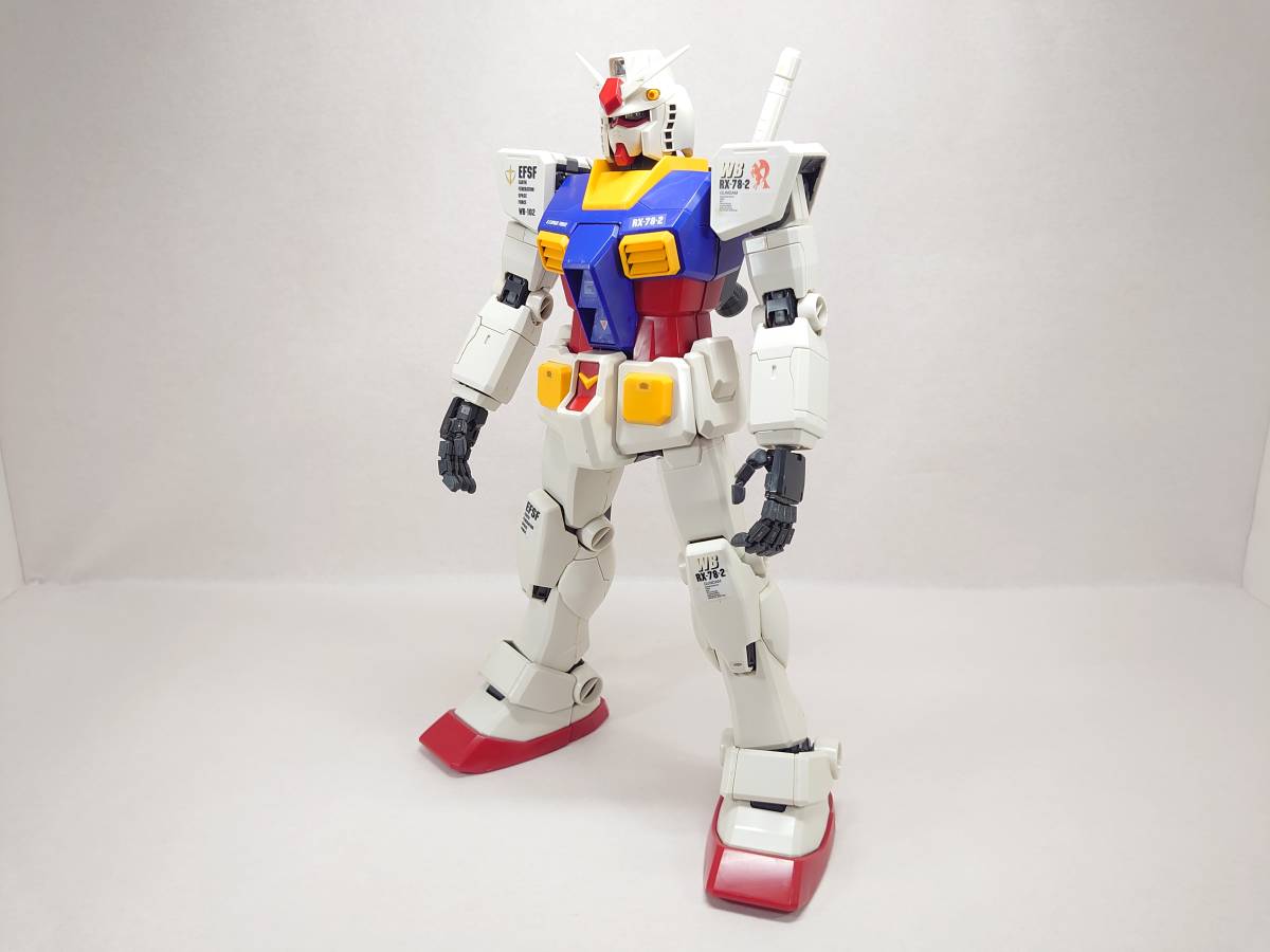 PG 1⁄60 RX-78 バンダイ 素組みジャンク品 GP01⁄Fb ガンダム試作1