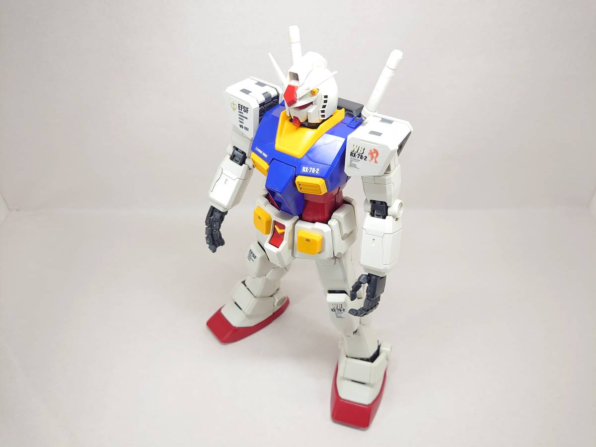 PG 1⁄60 RX-78 バンダイ 素組みジャンク品 GP01⁄Fb ガンダム試作1
