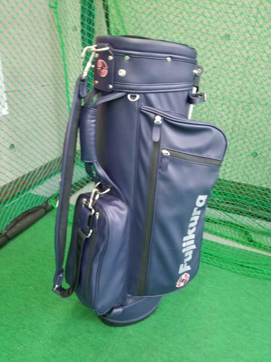 2019 50本限定 FUJIKURA スタンドキャディバッグ フジクラ 中古 美