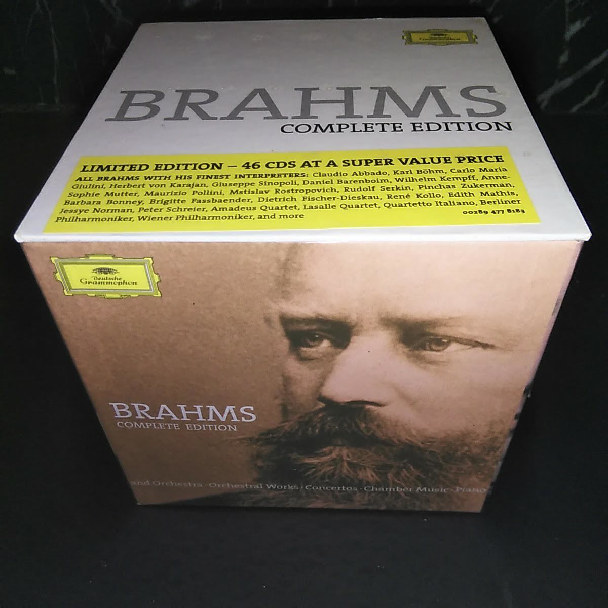 グラモフォン ブラームス BRAHMS COMPLETE EDITION 46CD CD46枚