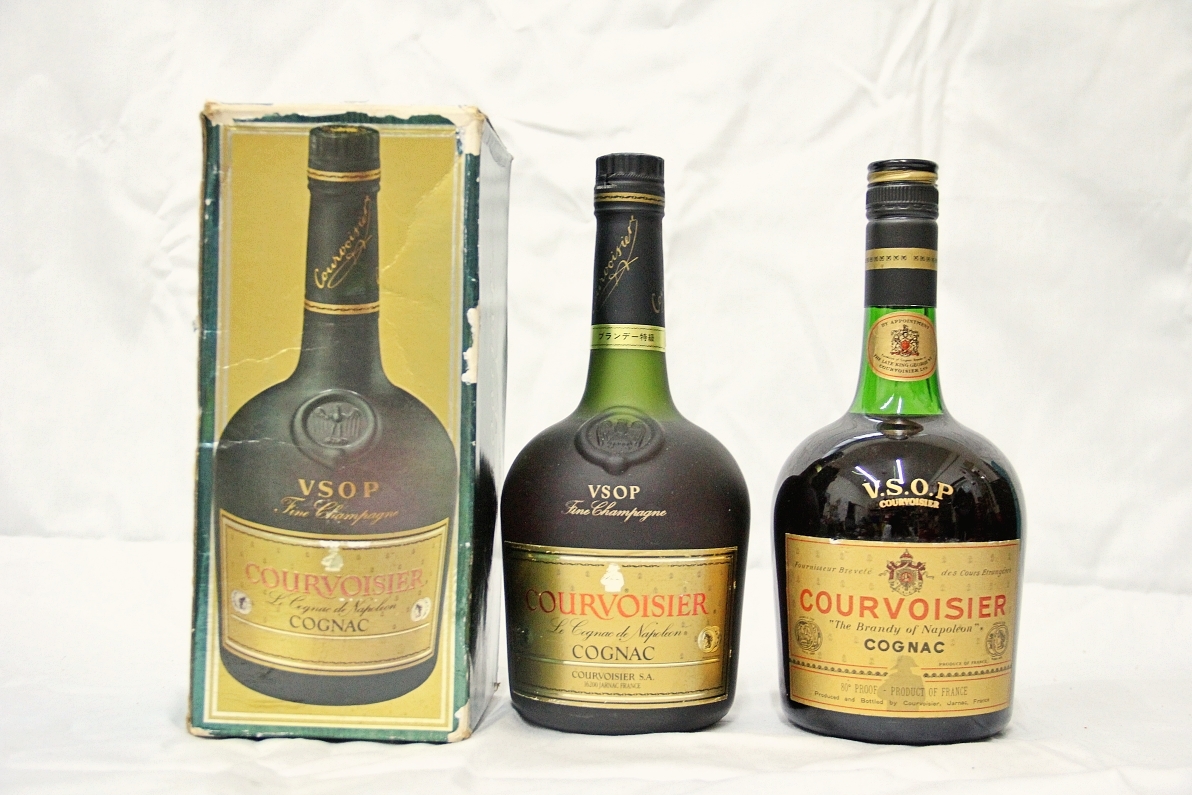 100%新品，安い 2本セット 未開栓 COURVOISIER クルボアジェ VSOP コニャック 700ml 管HAA(クルボアジェ)｜売買されたオークション情報、yahooの商品情報をアーカイブ公開 - オークファン コニャック