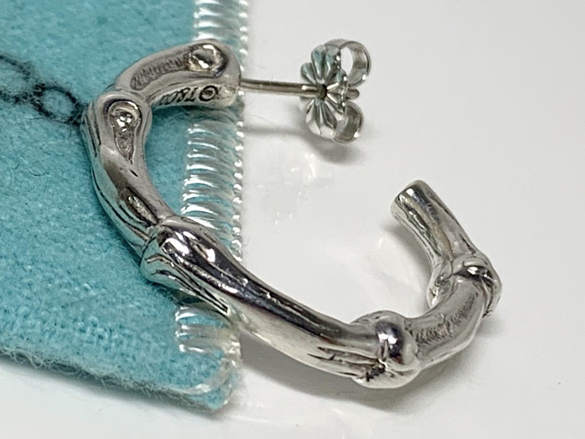 ☆1円～良品 ☆ ティファニー ☆ ピアス ☆ バンブー ☆ TIFFANY