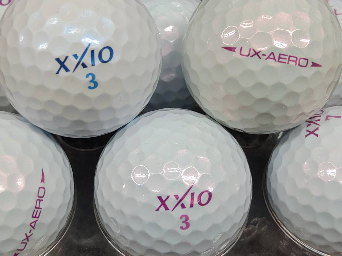 限定SALE，安い 高品質 A級 ダンロップ XXIO UX-AERO ブルー&times;15 ボルドー&times;15 合計30球セット ゴルフボール ロストボール(30個～)｜売買されたオークション情報、yahooの商品情報をアーカイブ公開 - オーク ボール