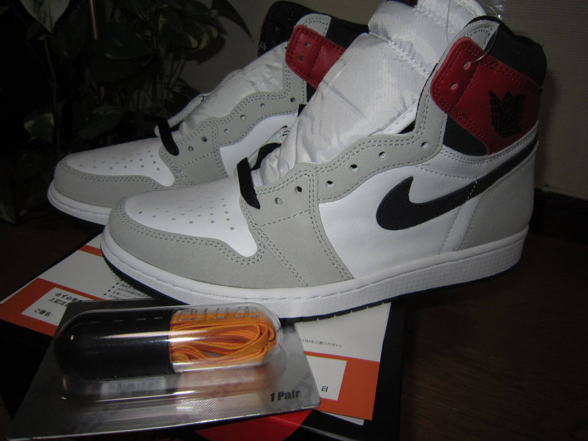NIKE AIR JORDAN 1 HIGH OG SMOKE GREY KIXSIX ナイキ　ジョーダン　ハイ　キックスシックス　おまけつき